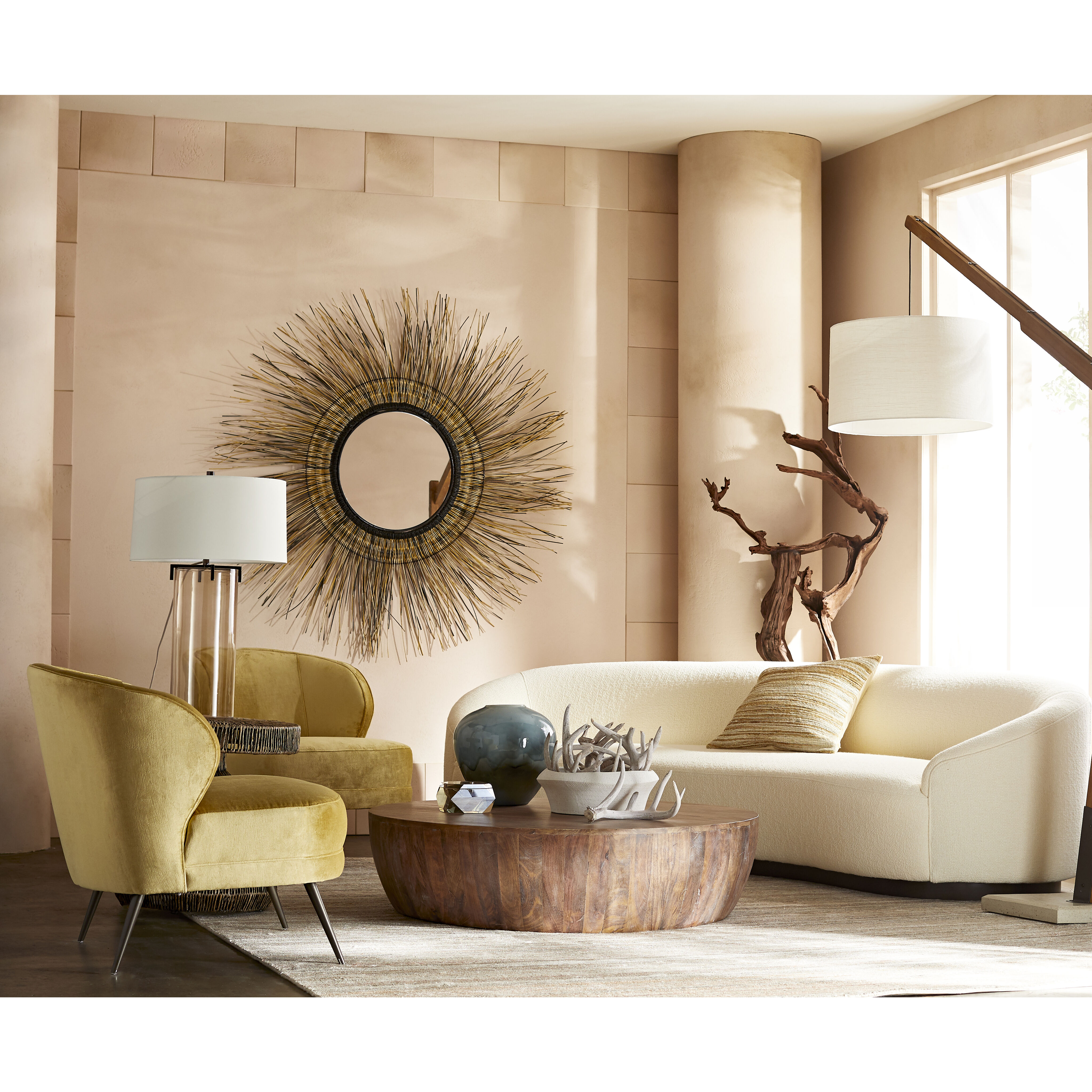 Dale 31 inch 100.00 watt Smoke/Brown Nickel Table Lamp Portable Light